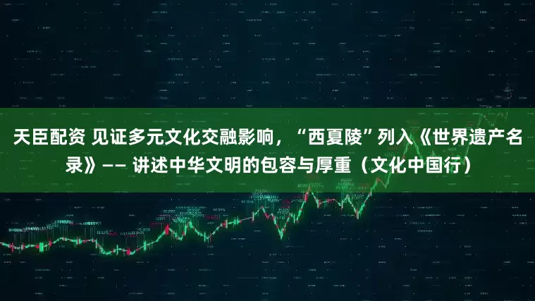 天臣配资 见证多元文化交融影响，“西夏陵”列入《世界遗产名录》—— 讲述中华文明的包容与厚重（文化中国行）