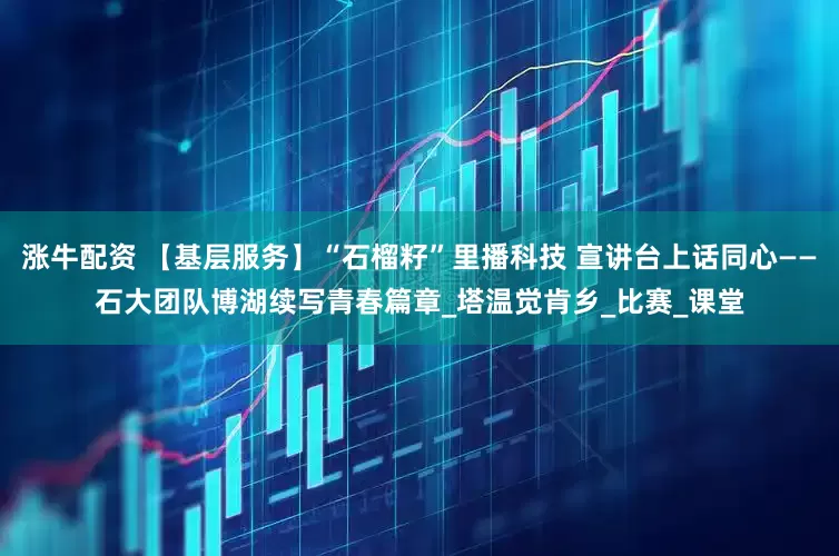 涨牛配资 【基层服务】“石榴籽”里播科技 宣讲台上话同心——石大团队博湖续写青春篇章_塔温觉肯乡_比赛_课堂